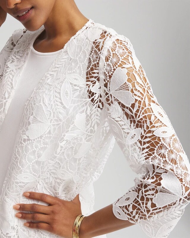 Travelers Collection Lace Jacket - image 4